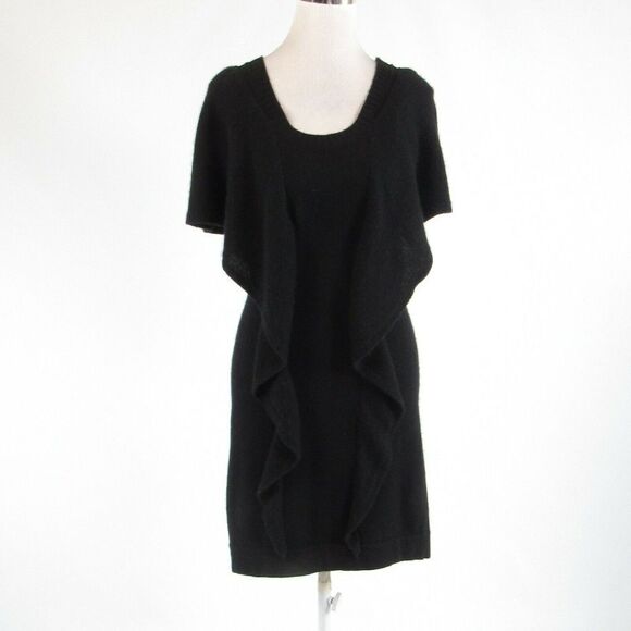 Black TWG stretch sweater dress M - Picture 1 of 8